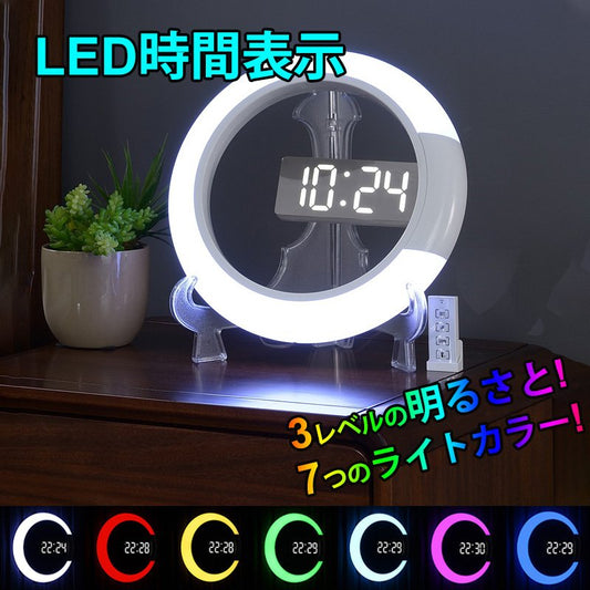 デジタル時計 LEDデジタル 時計 置き時計 壁掛け時計